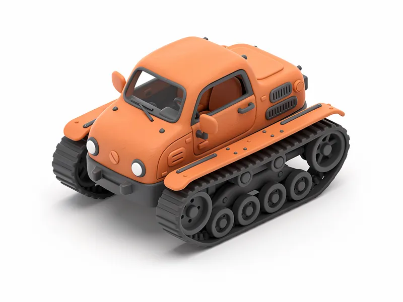 Легкий гусеничный вездеход (Tinger)